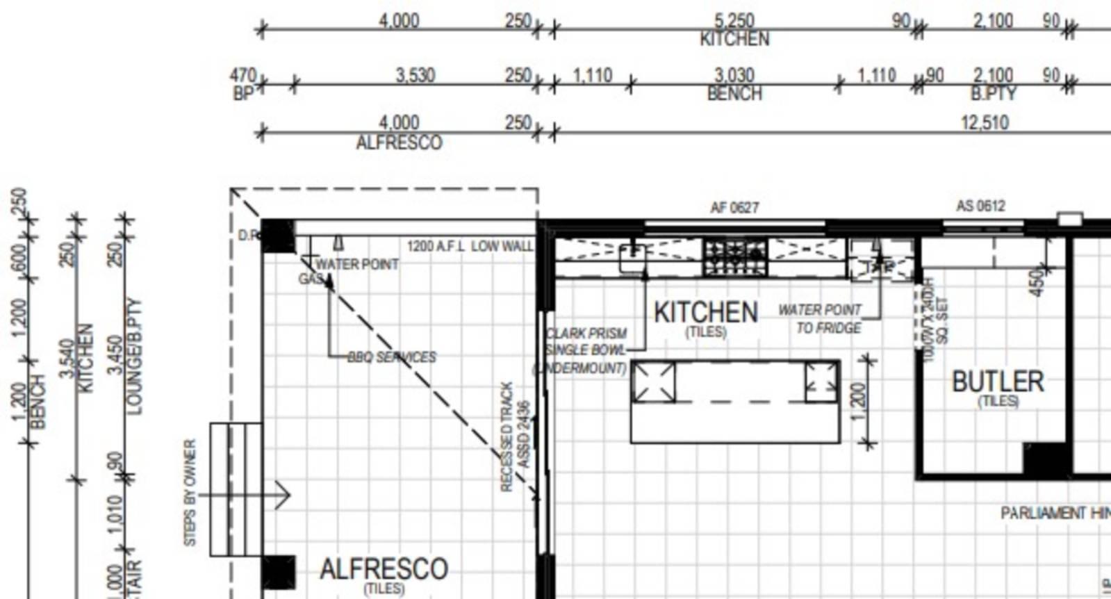 Seeking help with kitchen/butler pantry floorplan
