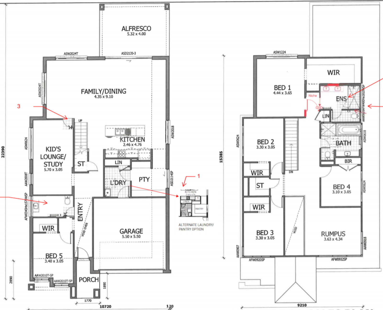 Review our floor plan - First Home Build