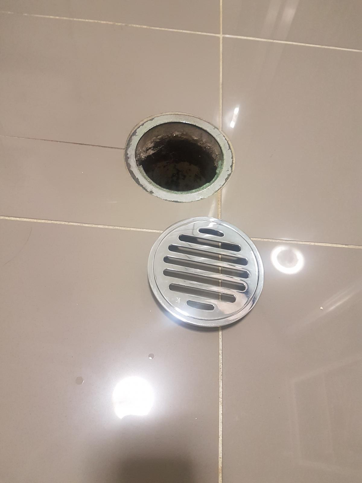 Replace Bathroom Floor Grate/Drain