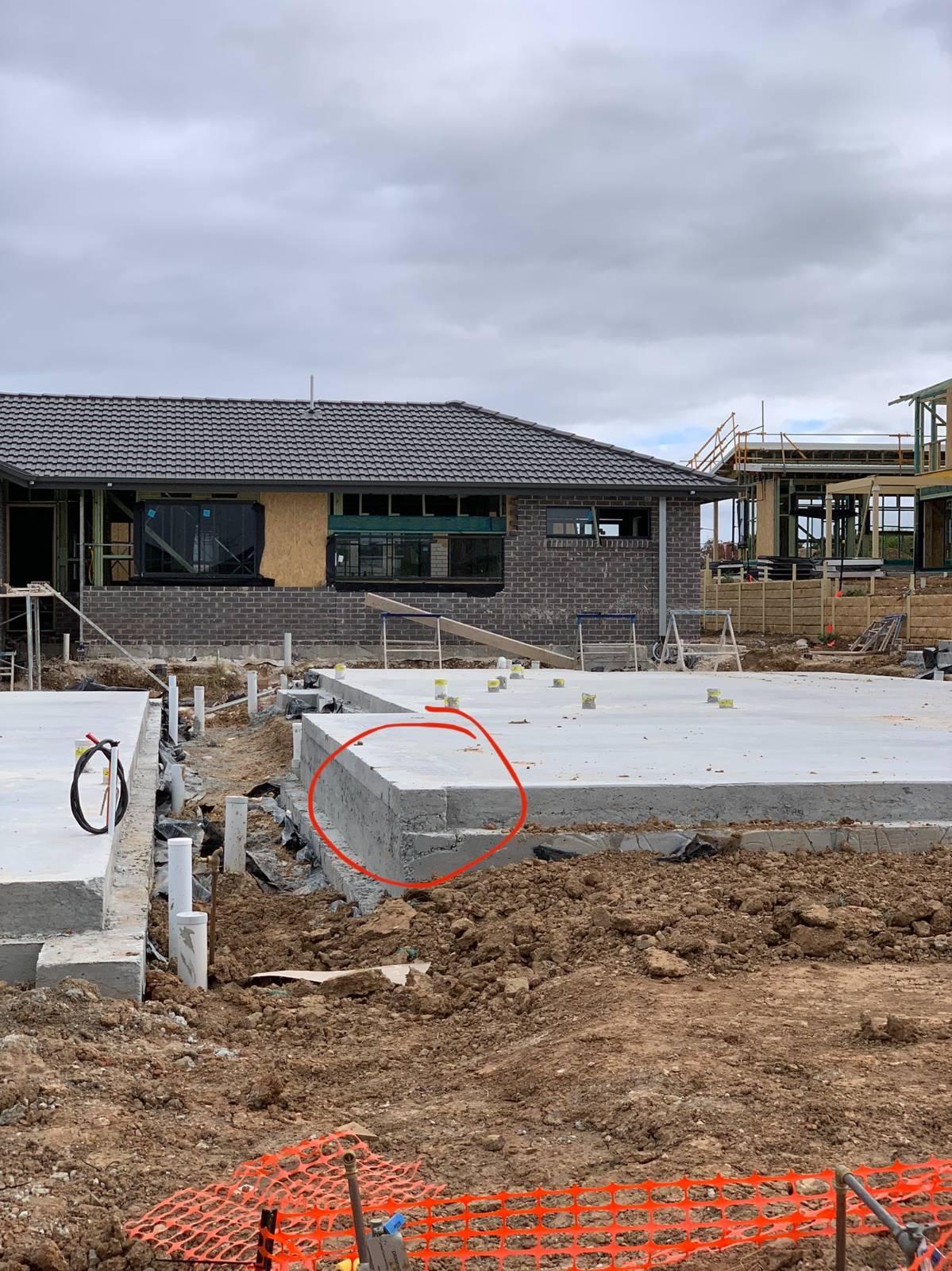 View: New home build, Concrete Slab quality question