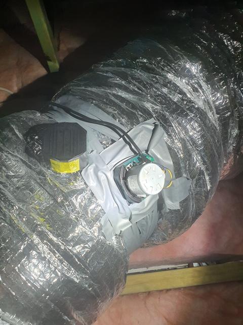 Ducted aircon zone motor