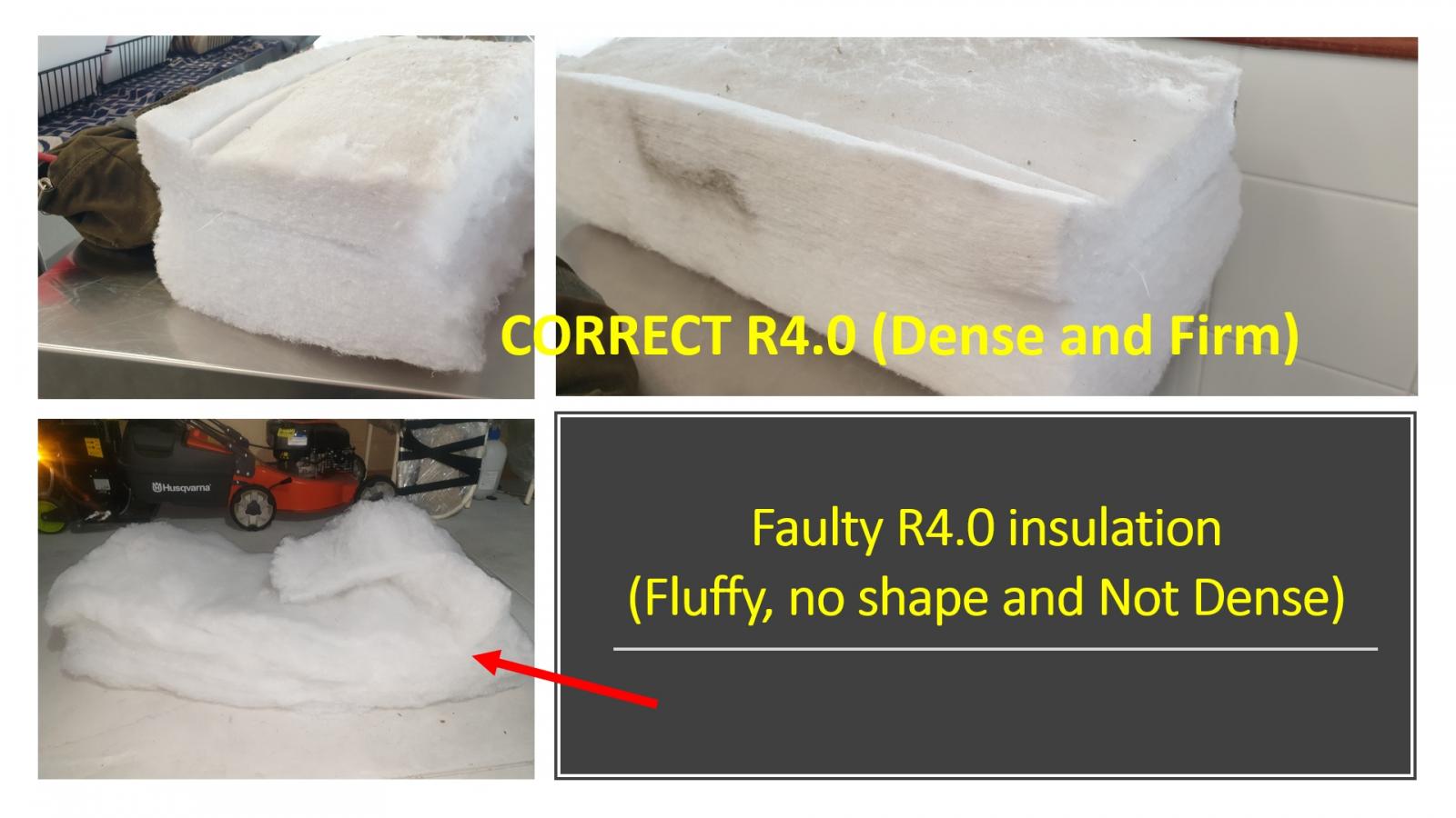 Please help Wrong Insulation material