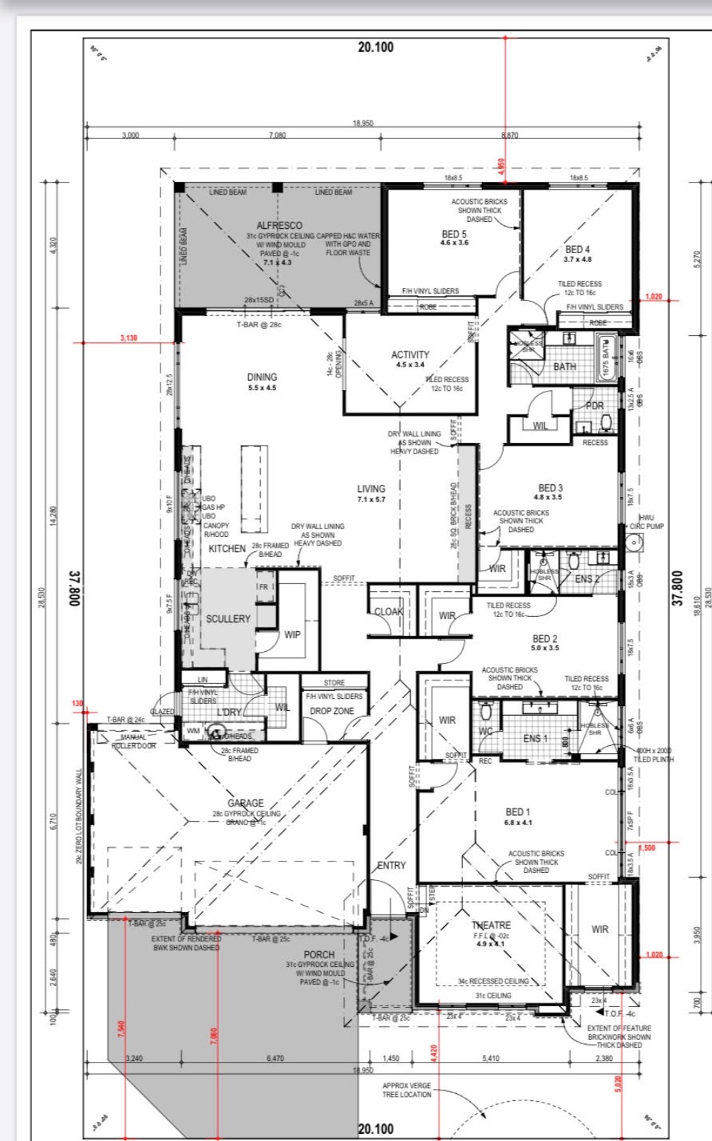 home plan design feedback