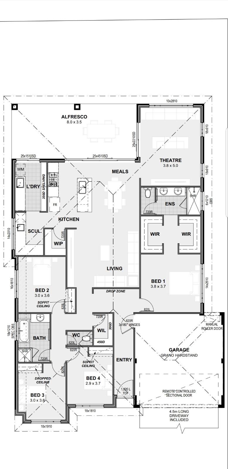 First home, house plan