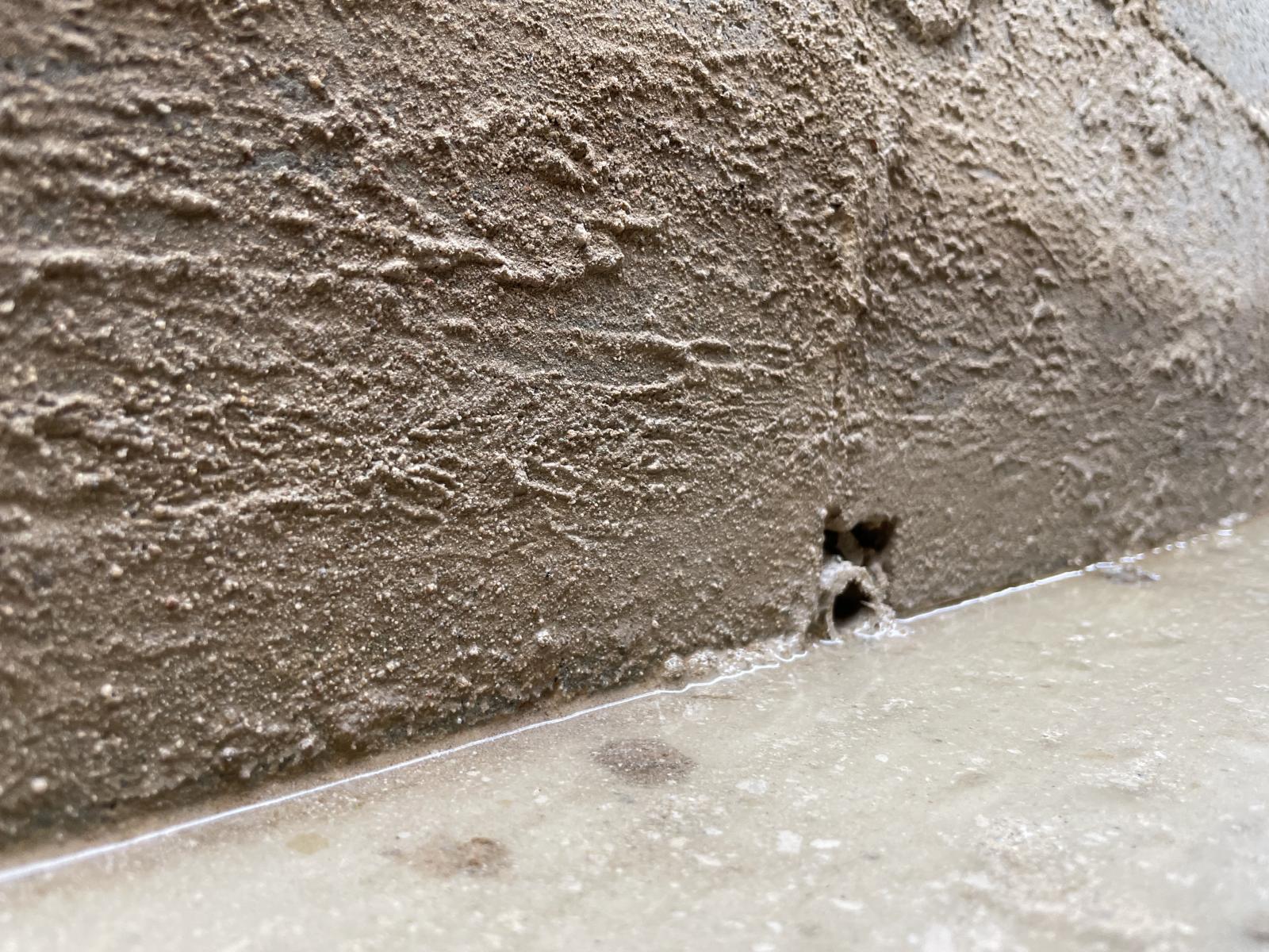 Help with waterproofing retaining wall cove joint