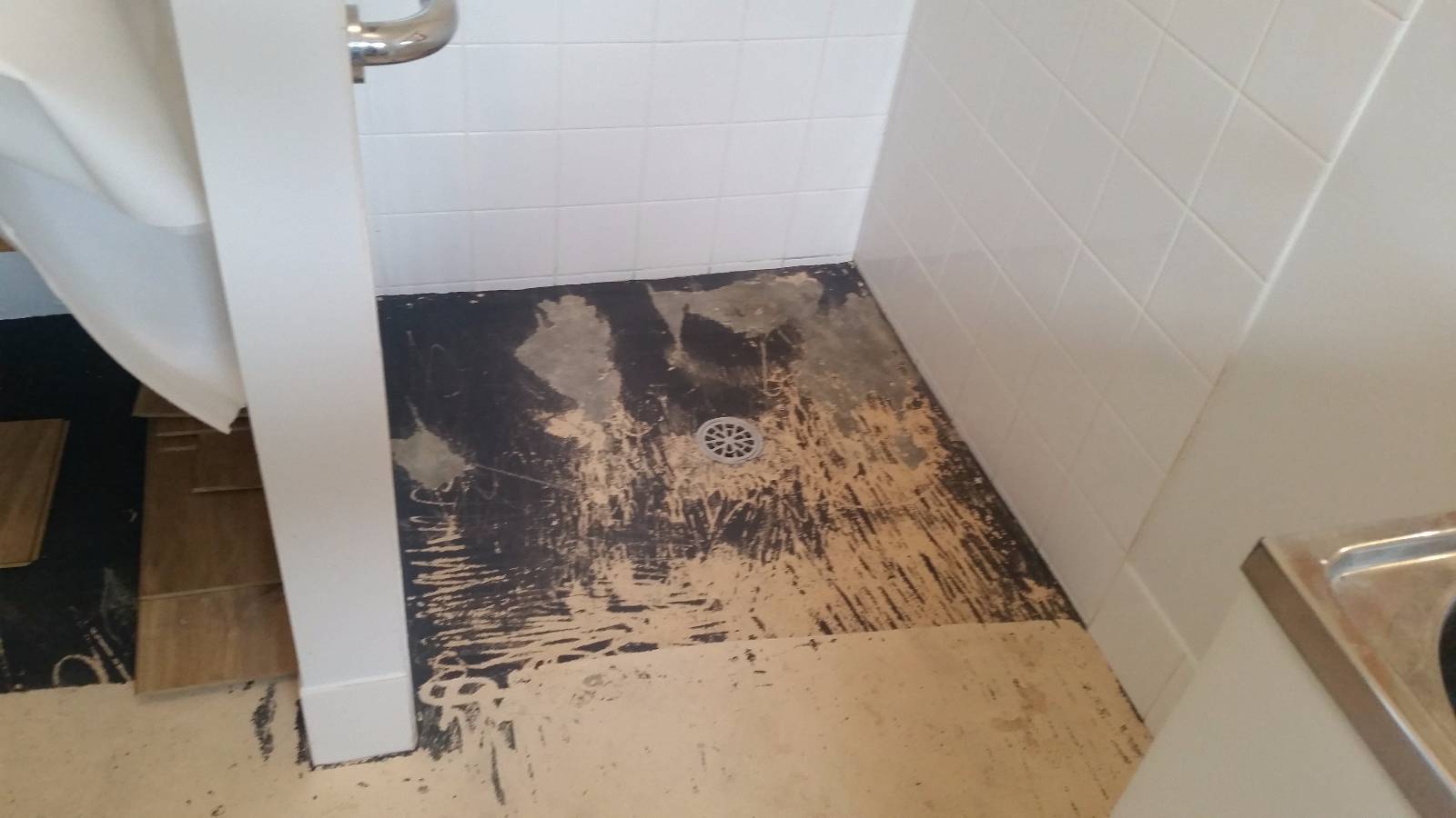 Bathroom floor dilemma