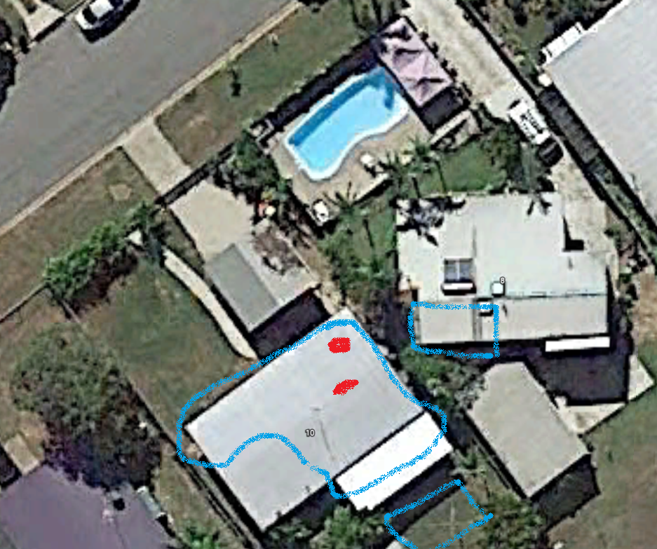Constant Water damage from neighbours leaking pool