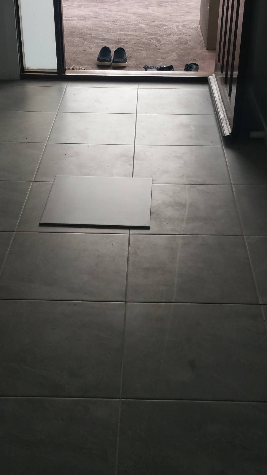 Tile flooring looks dirty - how to resolve?