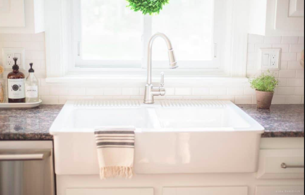 Full Depth Sinks Extending Benchtop, What Is The Depth Of A Farmhouse Sink