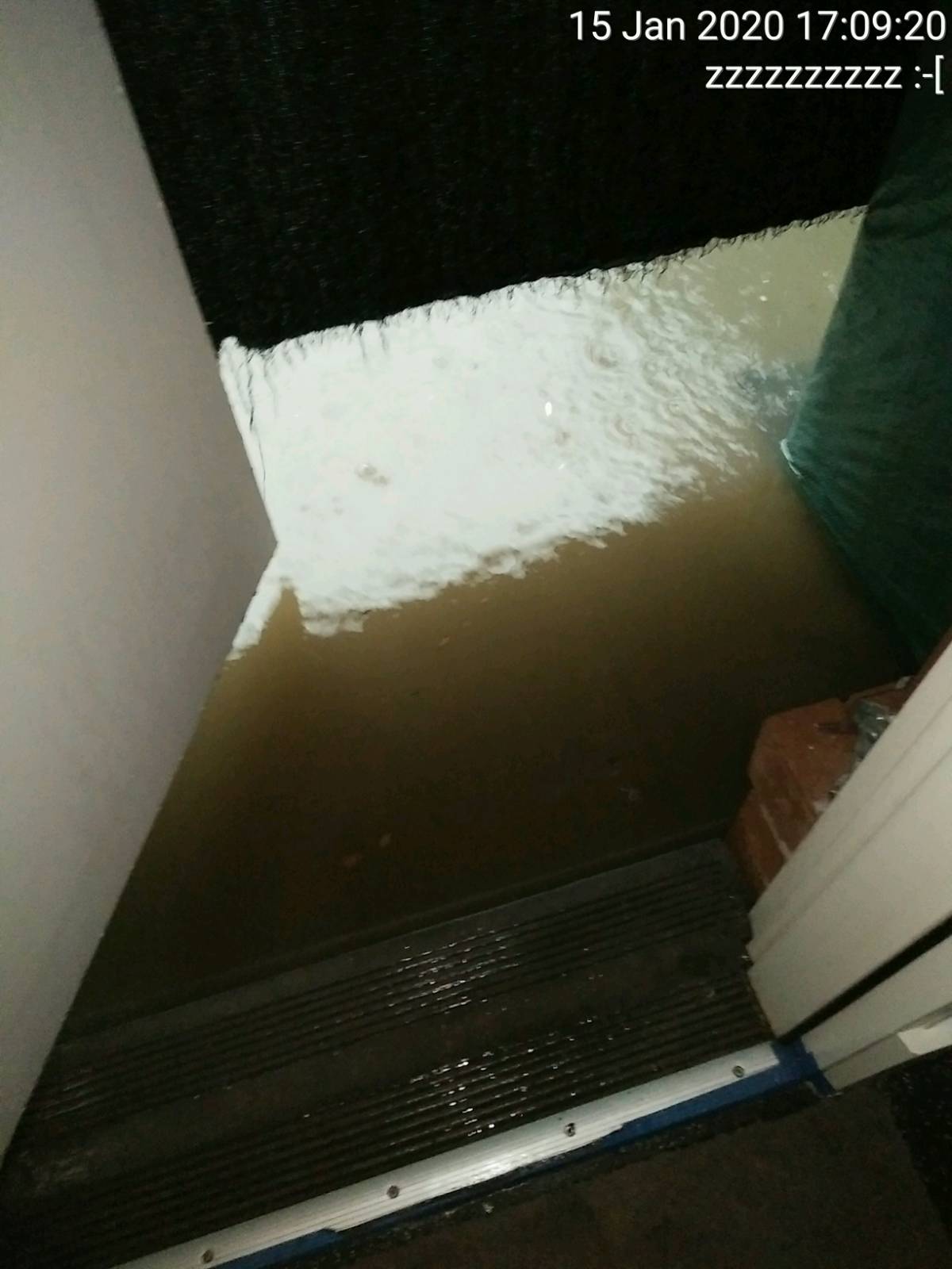 Doors during flood event