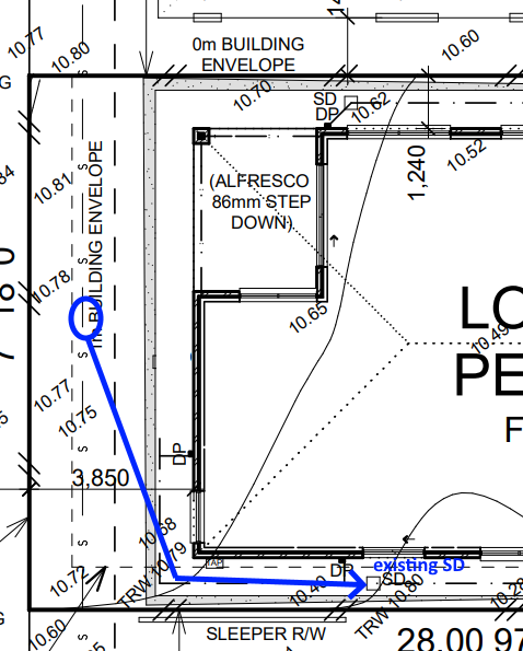 Connecting to Surface Drain