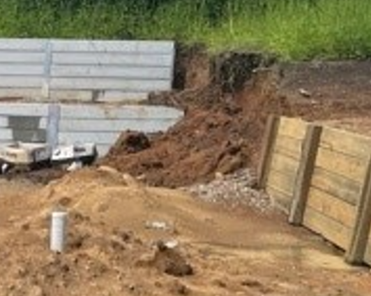 Retaining wall issue - Who's to blame here