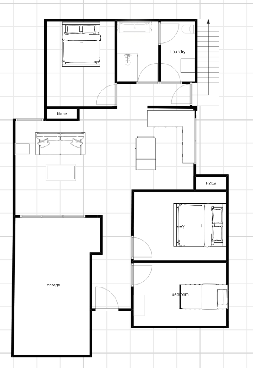 Adding a 3rd Bedroom. Small extension.