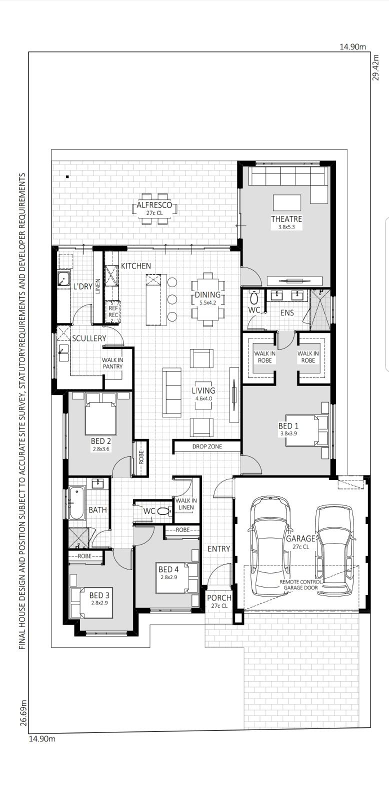 First home, house plan