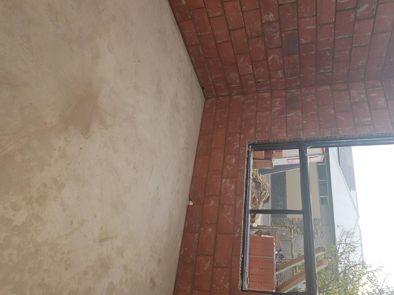 Holes in bricks when building