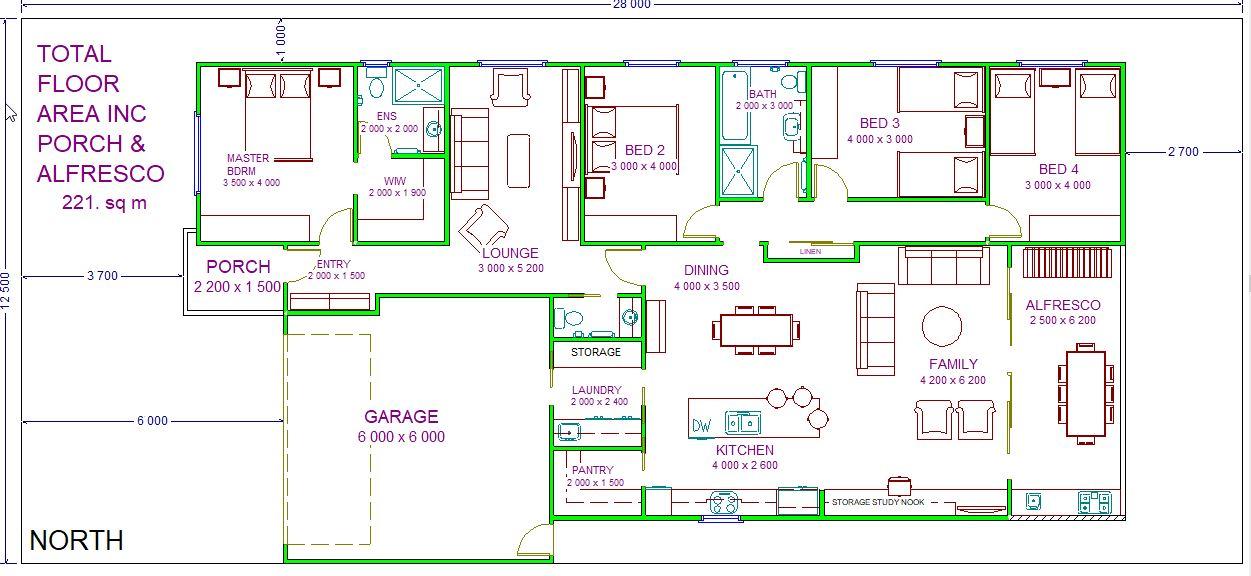 Floor plan considerations for our small block
