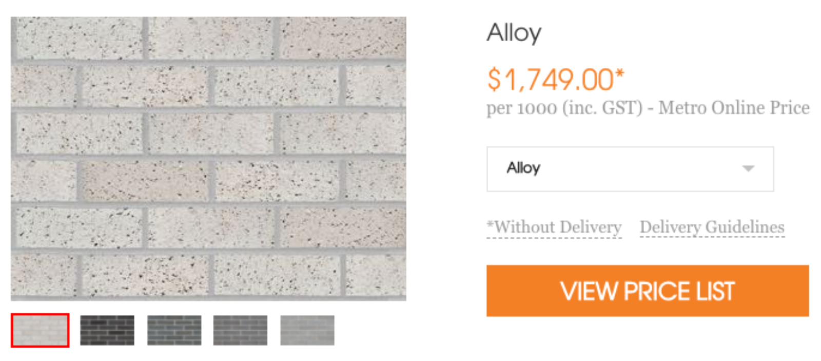 Austral Bricks - Industrial Alloy