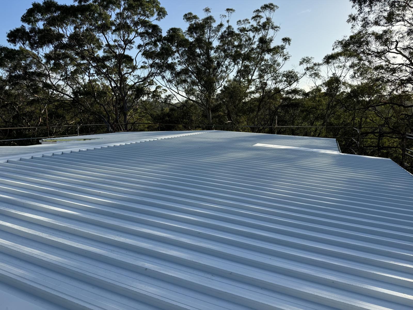 Building a flame zone house in West Pymble on a steep site